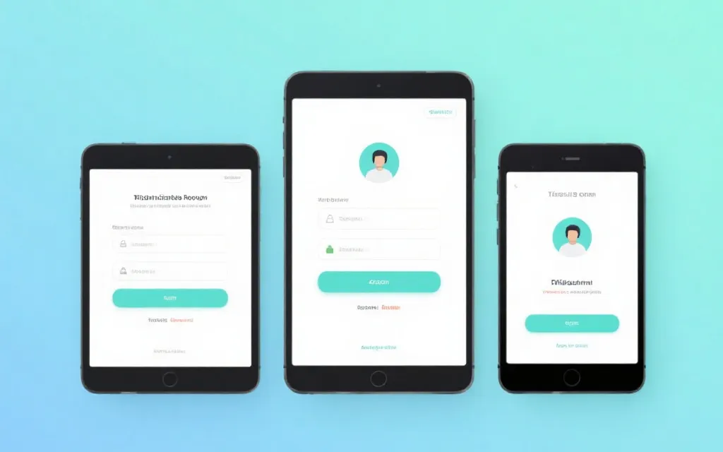多平台注册体验示意